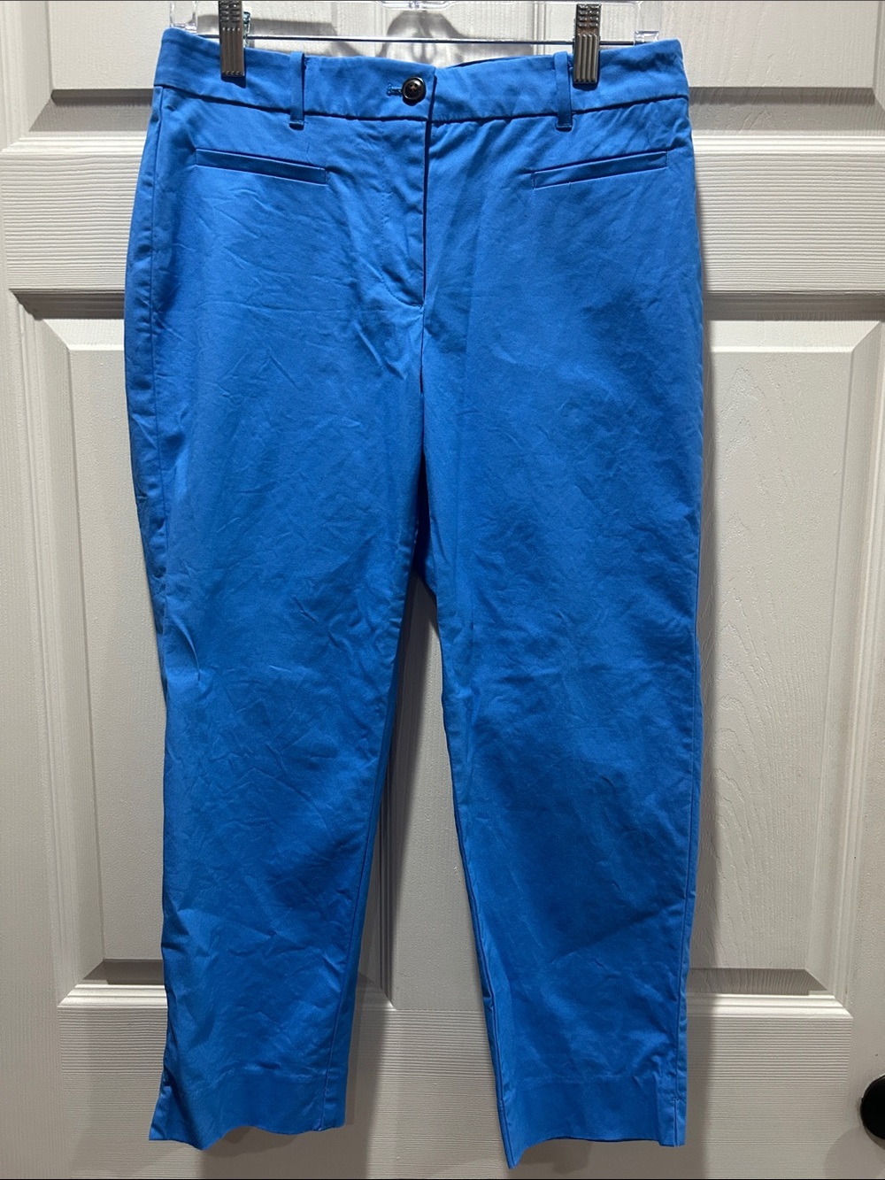 Ann Taylor Petite Curvy Fit Royal Blue Pants